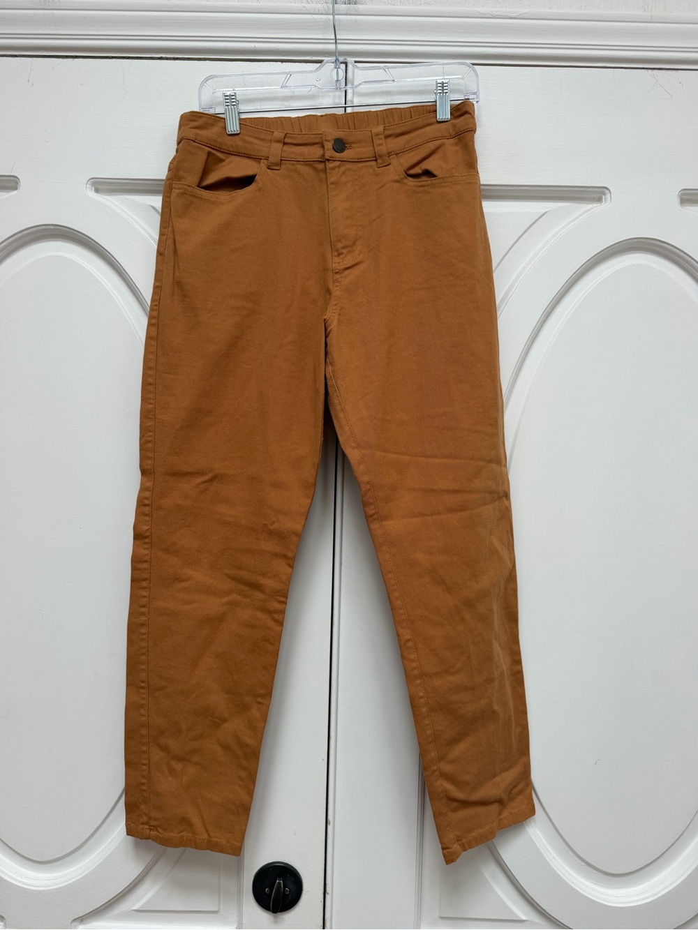 Pact Men's Chinos in Rust Brown